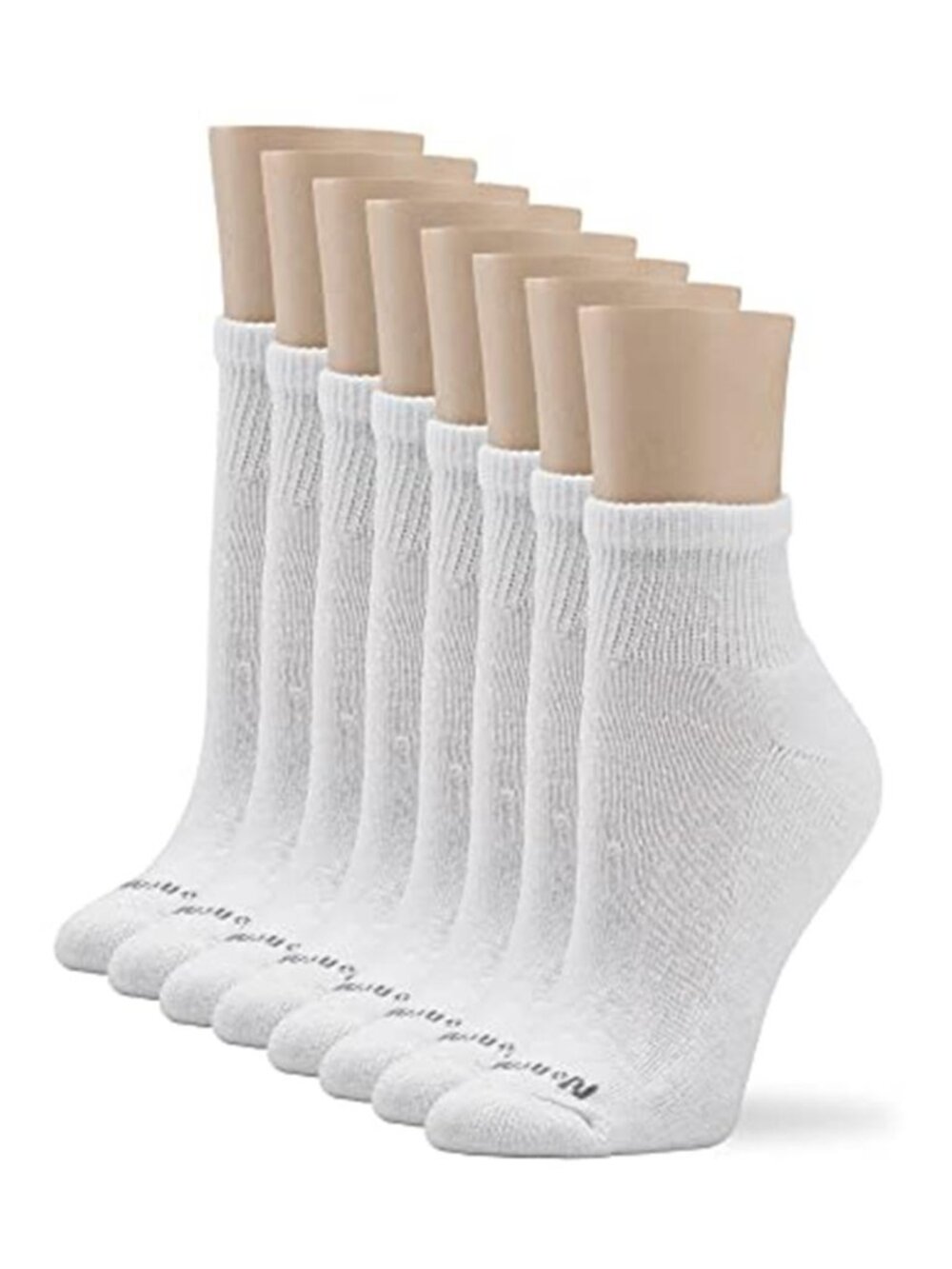 Men Women Cushioned Ankle Socks Moisture Wicking Athletic Crew 8 Pack